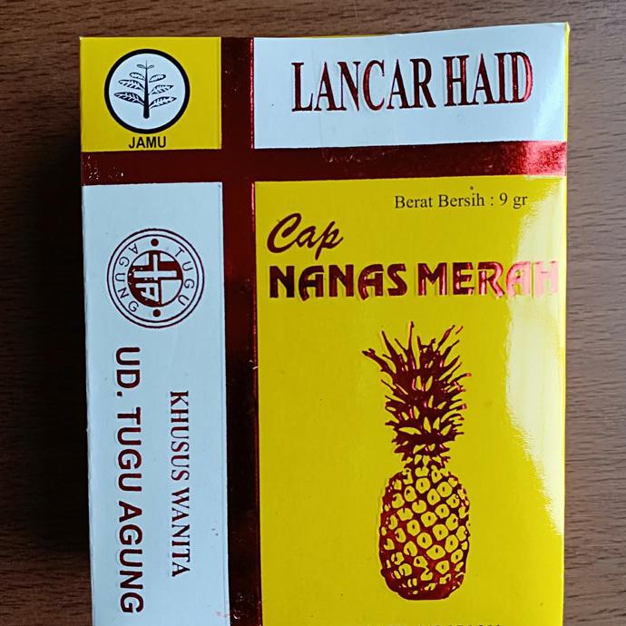 

Jamu lancar haid nanas merah