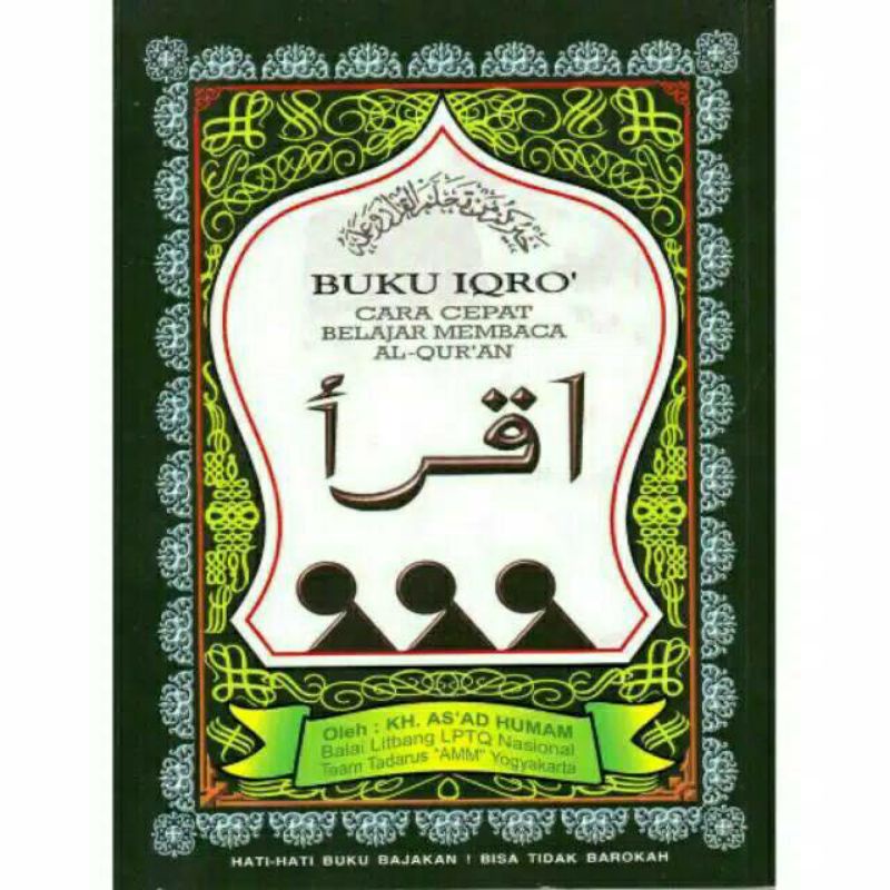 

Buku IQRO Bendel BesarJilid 1 - 6 digabung