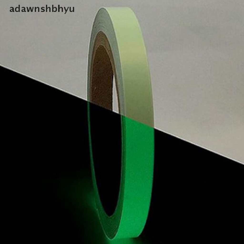 Adawnshbhyu Glow In The Dark Stiker Tape Luminous Fluorescent Night Safety Warning DIY