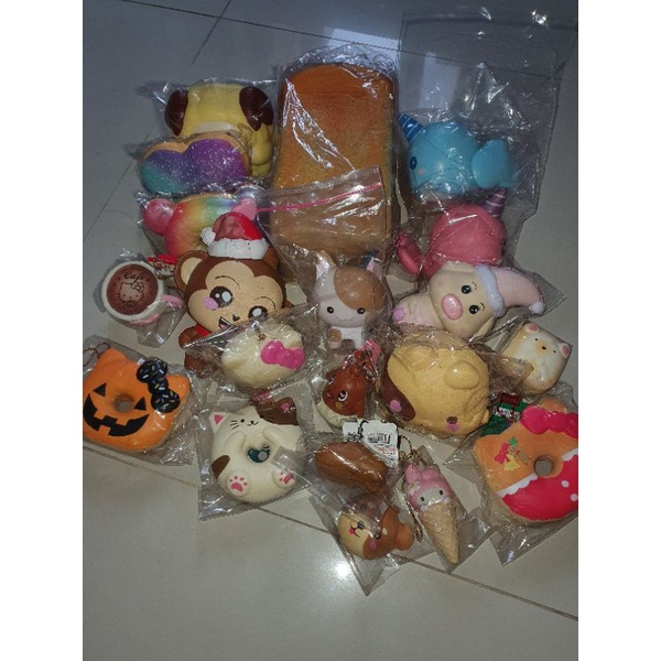 Flash Sale Squishy (ada i-bloom, creamiicandy, punimaru, cafe sakura, kapibarasan)