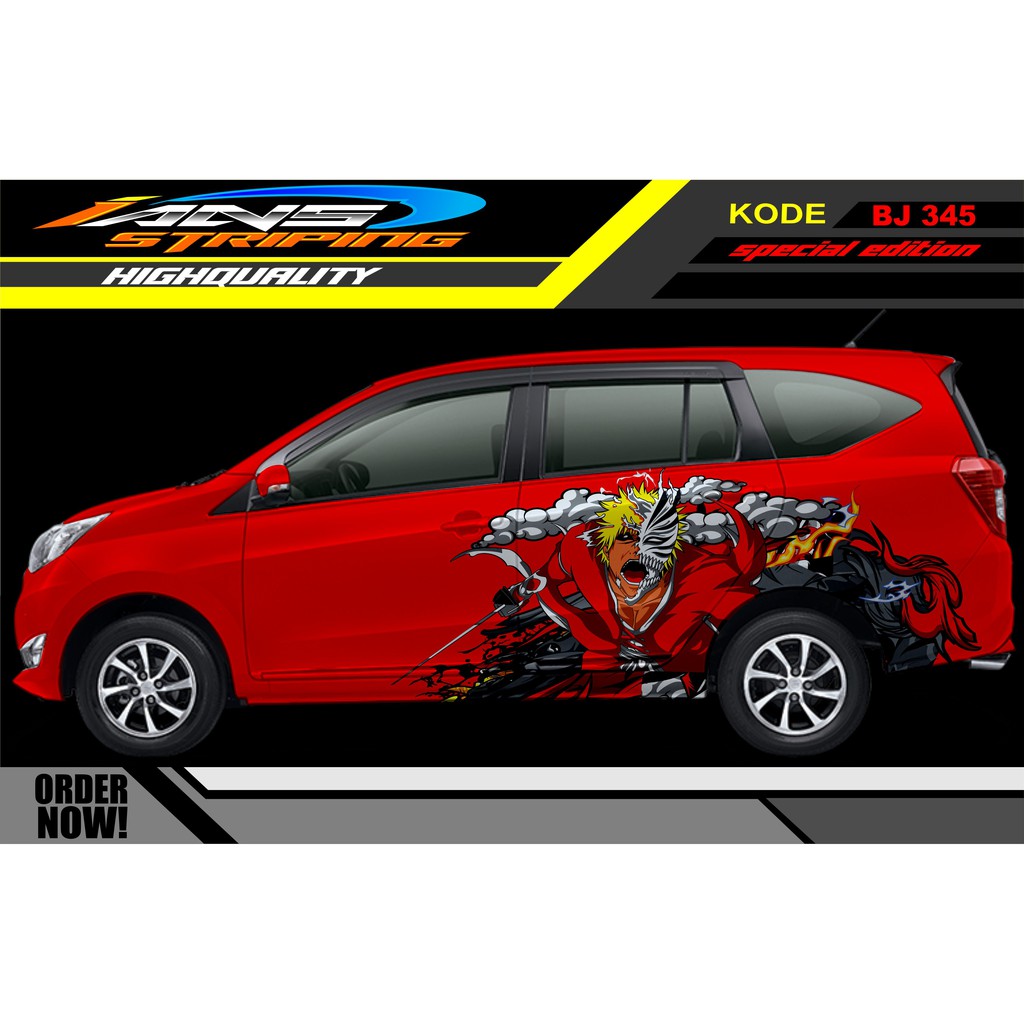 STICKER MOBIL SIGRA / DECAL STICKER CALYA AGYA MOBILIO / STIKER MOBIL / VARIAISI MOBIL