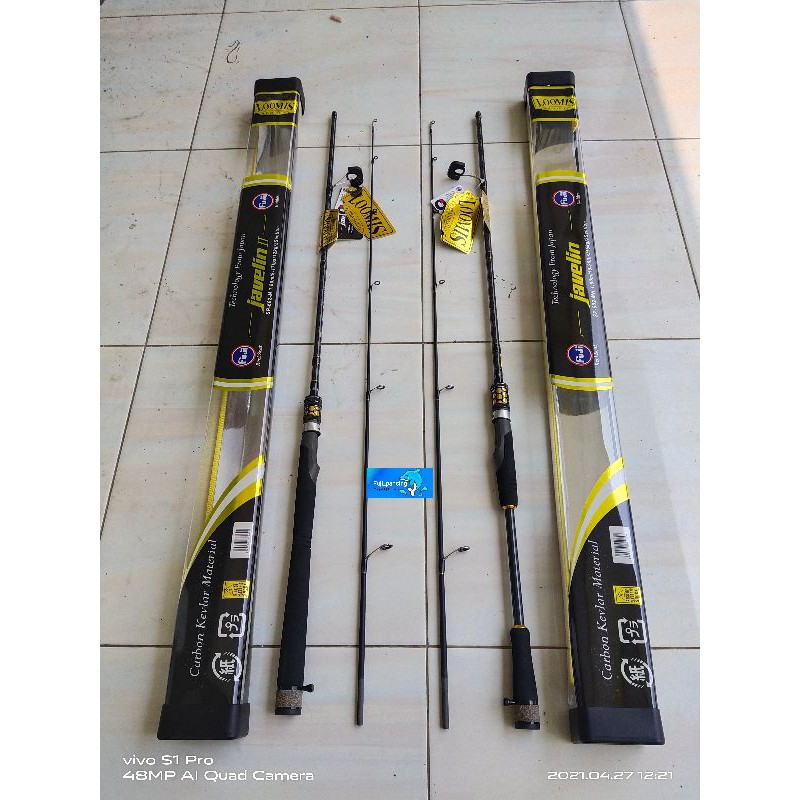 JORAN SAMBUNG LOMIS JAVELIN 180cm.                     -dapat pelindung 3 lapis-