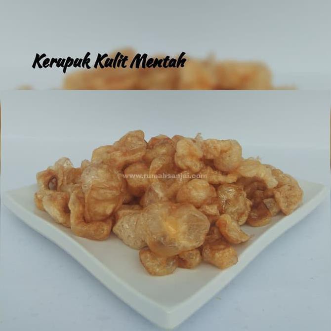 

Makanan Lezat Kerupuk Kulit Jangek Mentah Khas Bukittinggi