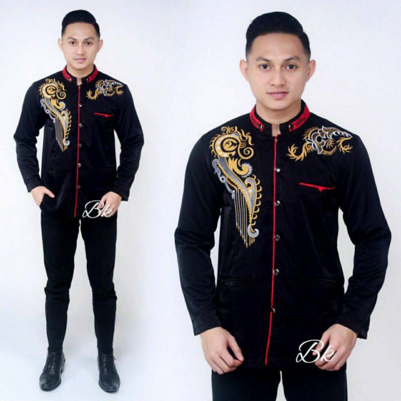 [BISA COD] PROMO JASKO JAS KOKO MOTIF jawa KEONG AKAR SORBAN NU TERBARU BORDIR BAHAN PE LEBIH TEBAL 