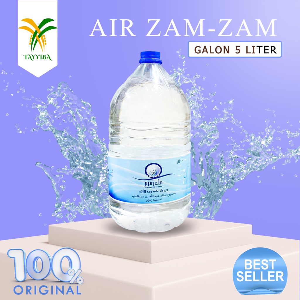 

Air Zam Zam Asli 5 Liter Original