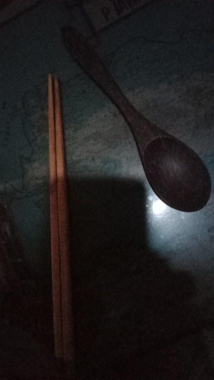 Sendok Garpu Kayu Set 17cm Aren