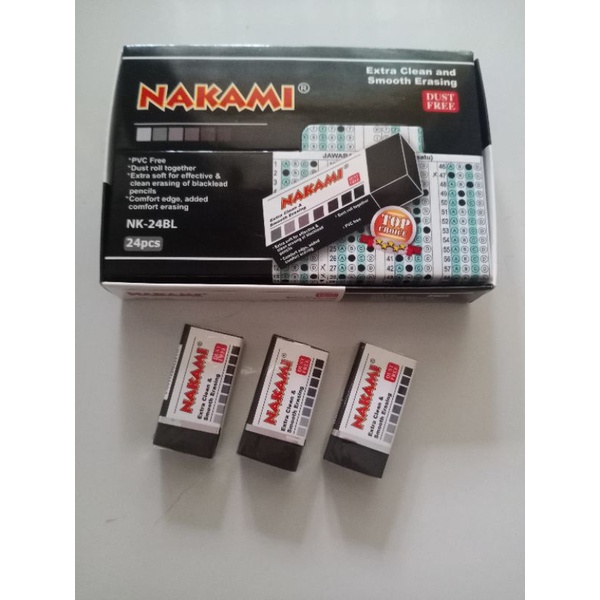 

Penghapus Nakami Hitam - Harga Ecer