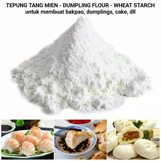 Tepung tang teng mien 250 gram dimsum dumpling wheat starch pati terigu