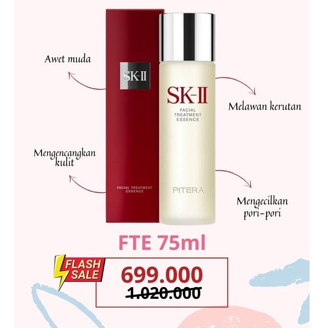 SK-II SKII SK2  FTE 75ML FACIAL TREATMENT ESSENCE 75ml