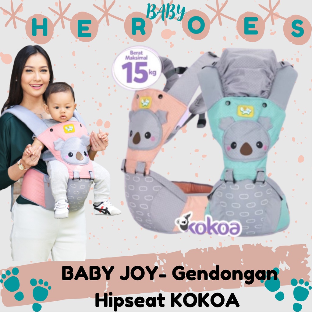 BABY JOY- Gendongan Hipseat KOKOA Series BJG 3029