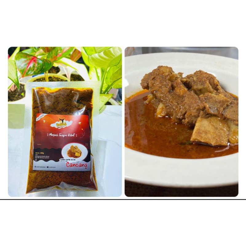 

Bumbu Padang Cancang Nomiha sudah pakai santan