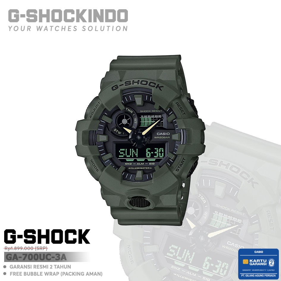 Casio G-Shock GA-700UC-3A / GA-700UC-3ADR Original