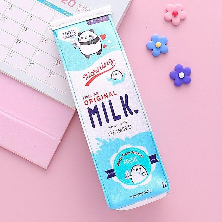 

YG Tempat Pensil Alat Tulis Model Kotak Susu Tepak Serbaguna Import HN001 YG48 Terbatas O