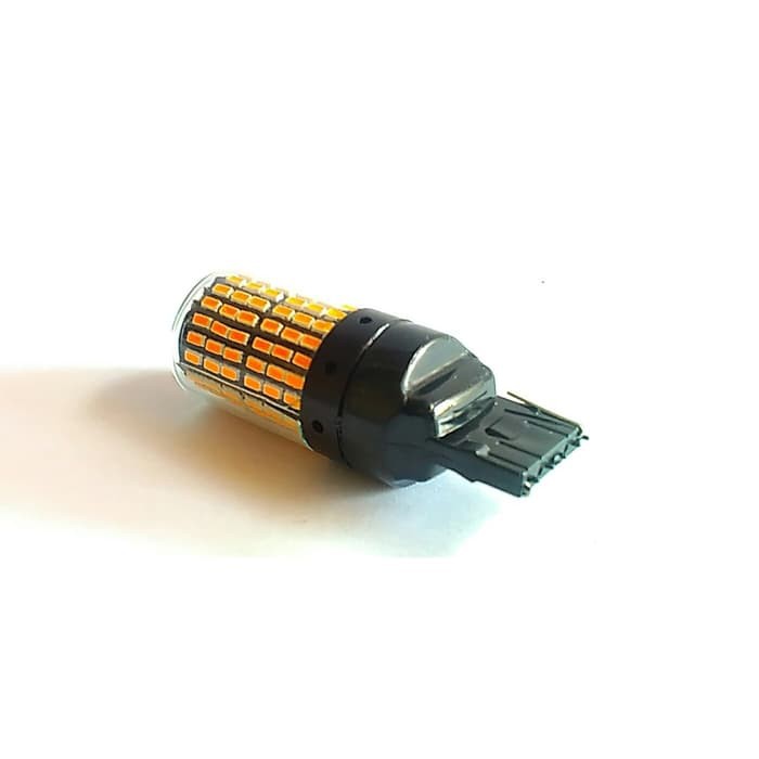 Lampu Sein Kuning T20 7440 LED Super Bright 144 Chip SMD