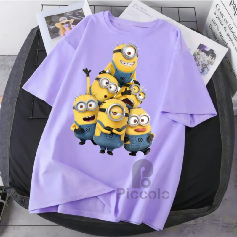 baju Kaos anak Minion lucu bahan premium