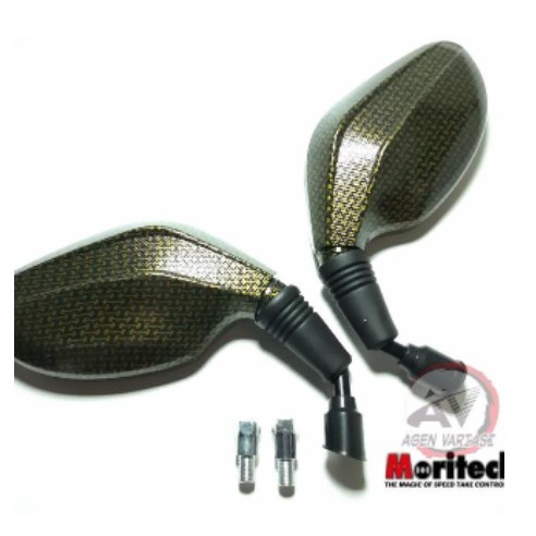 Spion click HMA honda vario 125 150 yamaha nmax lexi pcx universal-Click karbon gold