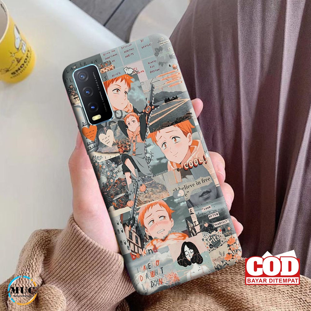 [a5] CASE VIVO Y20/Y12s/Y20s FULLPRINT HARDCASE 3D Fashion Anime Kesing & Cover Hp bisa COD