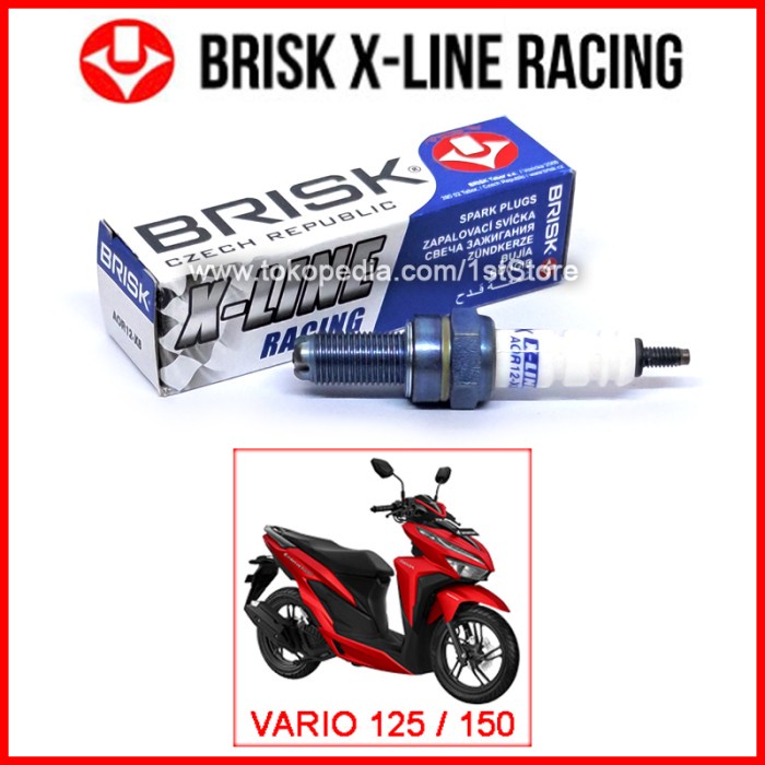 Busi Brisk X-Line Vario All New 150 125 110 Fi Aor12 X8 Xline Led Esp