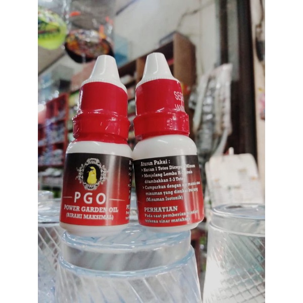 PGO tetes vitamin pleci obat doping penggacor burung
