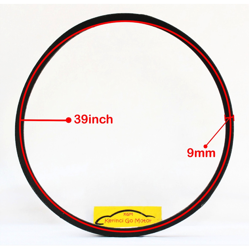 BANDO VAN BELT A-39 V BELT TALI KIPAS A39 FAN BELT VANBELT POLOS A-39