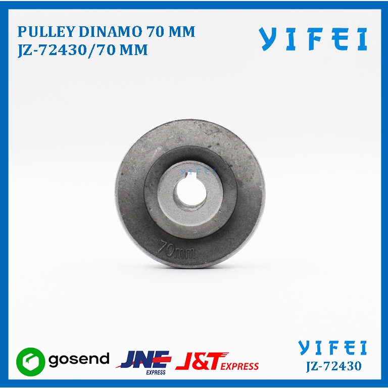 Pulley / Poli / Poly Dinamo Mesin Jahit 70MM YIFEI-72430/70MM