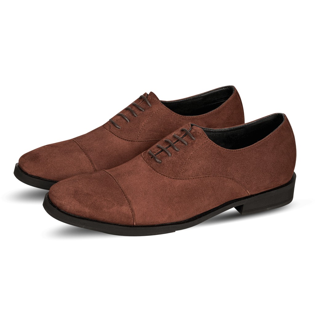 Lobb Oxford Suede Brown