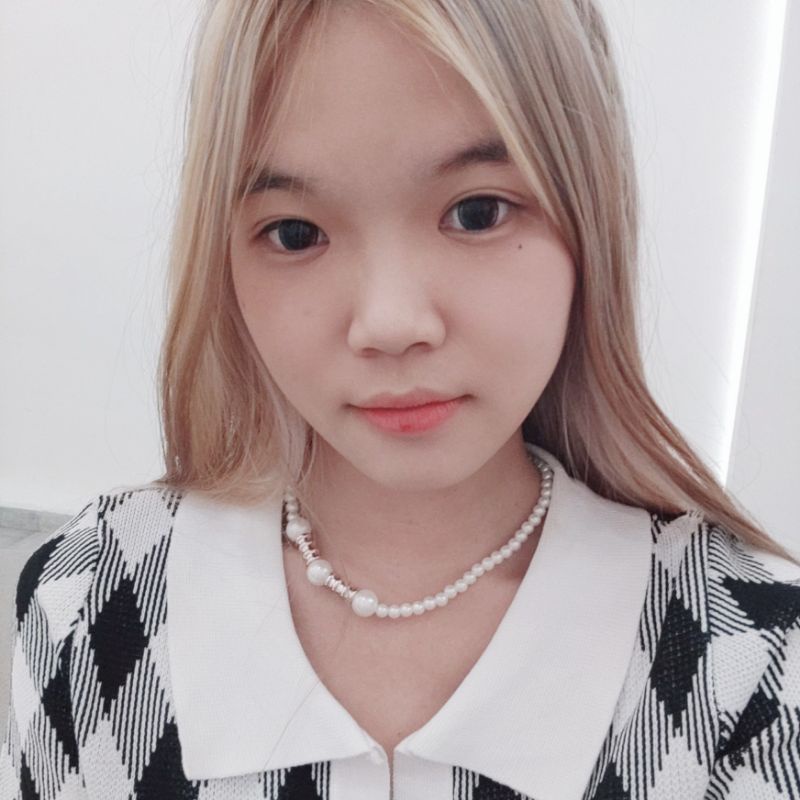 Levronka Pipe Pearl Side Necklace Kalung Choker Mutiara Samping Korea