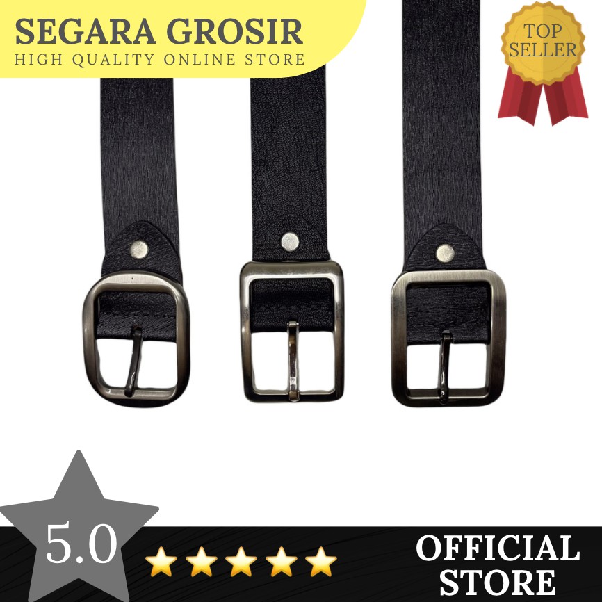 SABUK COWO PRIA MODEL JARUM MEN BELT STAINLESS FORMAL GASPER IKAT PINGGANG LAKI LAKI BAN PINGGANG PRIA GASPER FORMAL TERMURAH GROSIR MURAH IMPOR IMPORT BUCKLE KULIT PU LEATHER HITAM BLACK BESI PREMIUM BRANDED PANJANG AKSESORIS FASHION