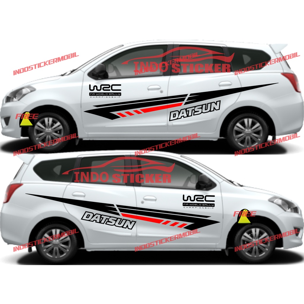 Jual Sticker Stiker Mobil Datsun Go Plus Panca Baris Sticker List