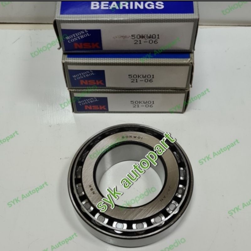 Bearing 50KW01 nsk/bearing roda depan dalam ps canter/ps120