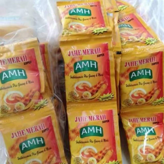 

AMH JAHE MERAH SUPER HABBATASAUDA GINSENG PLUS MADU 23 GR ORIGINAL