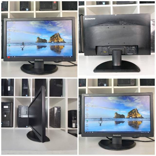 Lcd lenovo ThinkVision E1922s Monitor +tombol normal minus dot