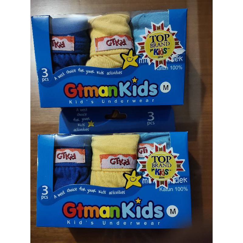 708 KID CELANA DALAM ANAK PRIA GT MAN  KIDS ANAK  708 / CD GT KIDS 708 / CD ANAK GT MAN 708 KID