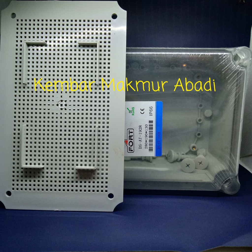 DURADUS 280X190X130mm TRANSPARAN/BOX PANEL DSAT-1928 JUNCTION BOX 280X190X130 ABS IP66/DURADUS IP 66