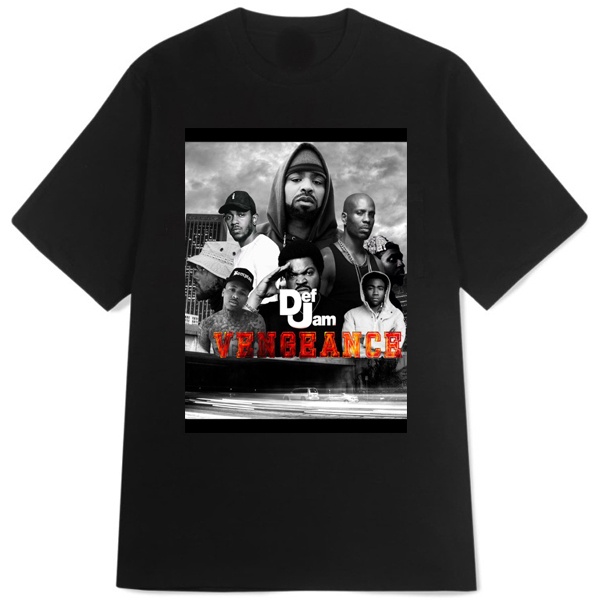 Kaos Def Jam Vengeance T-SHIRT Casual New Tshirt Bahan Katun