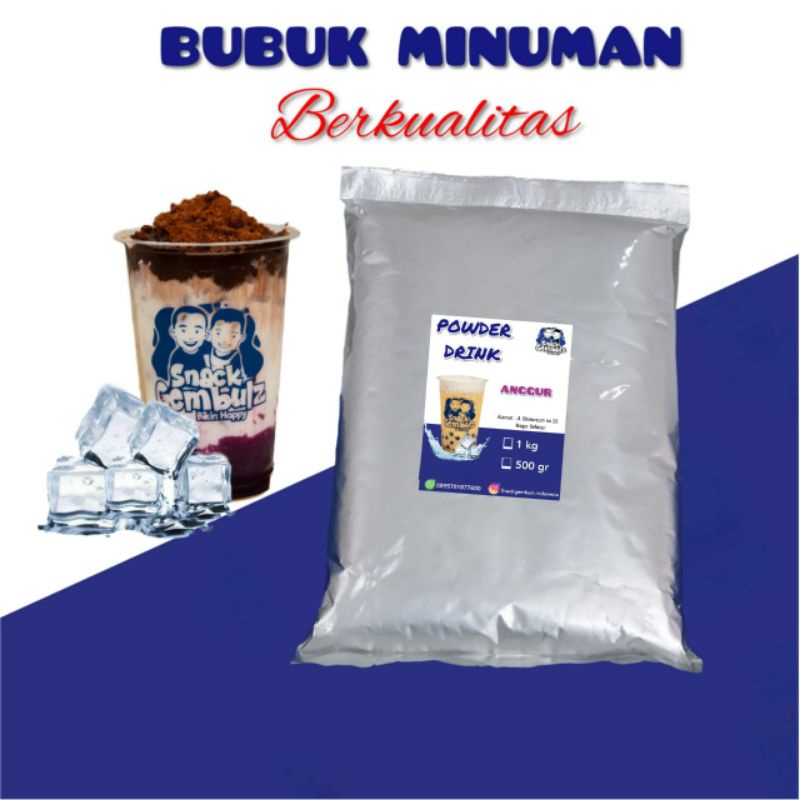 

Anggur/1000gr/500gr/Serbuk/Powder/Bubuk Minuman Kekinian