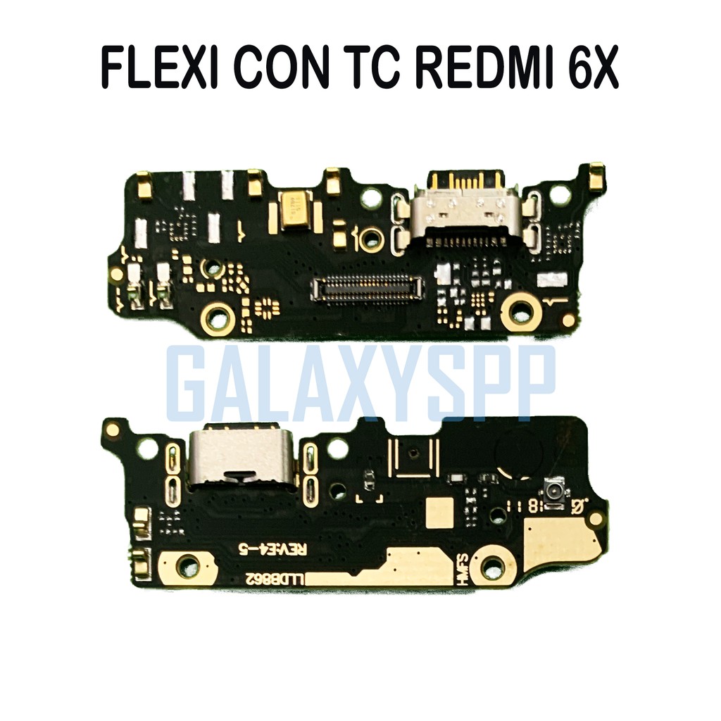 FLEXIBEL CON TC HF AUDIO JACK XIAOMI REDMI 6X FLEXI FLEXIBLE KONEKTOR CHARGER CONEKTOR CAS