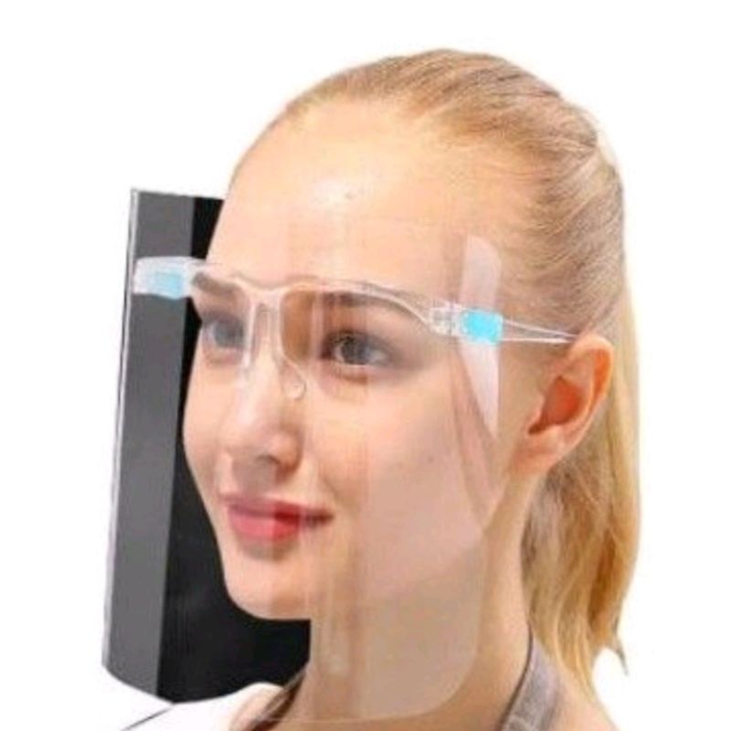 Face Shield Kacamata Anti Virus dan debu ISI 10PCS