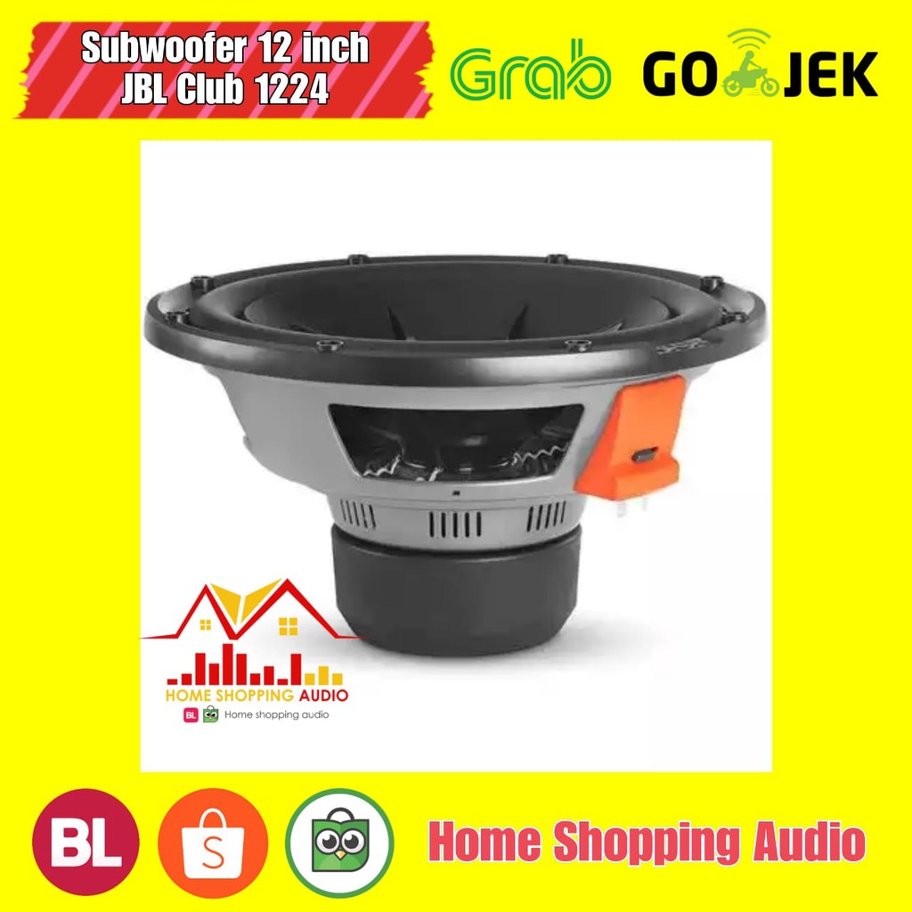 Subwoofer 12inch JBL Club 1224 Subwoofer JBL 1224 Club 12inch Garansi Resmi 1th Murah