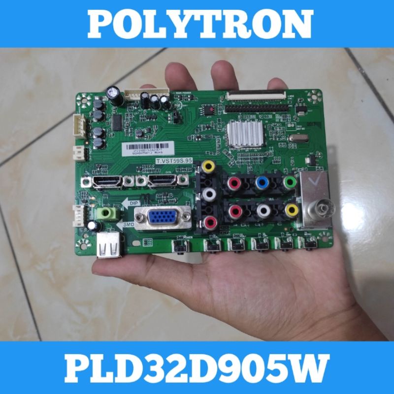 Mainboard Baru Bergaransi - Mainboard TV LED POLYTRON PLD32D905W Mainboard TV POLYTRON PLD32D905W Ma