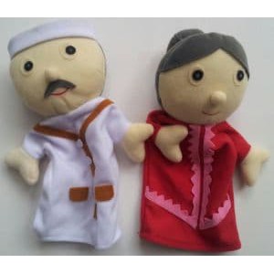 Hot Promo Mainan Edukatif Anak - Boneka Tangan Hand Puppet Aki Nini Kakek Nenek