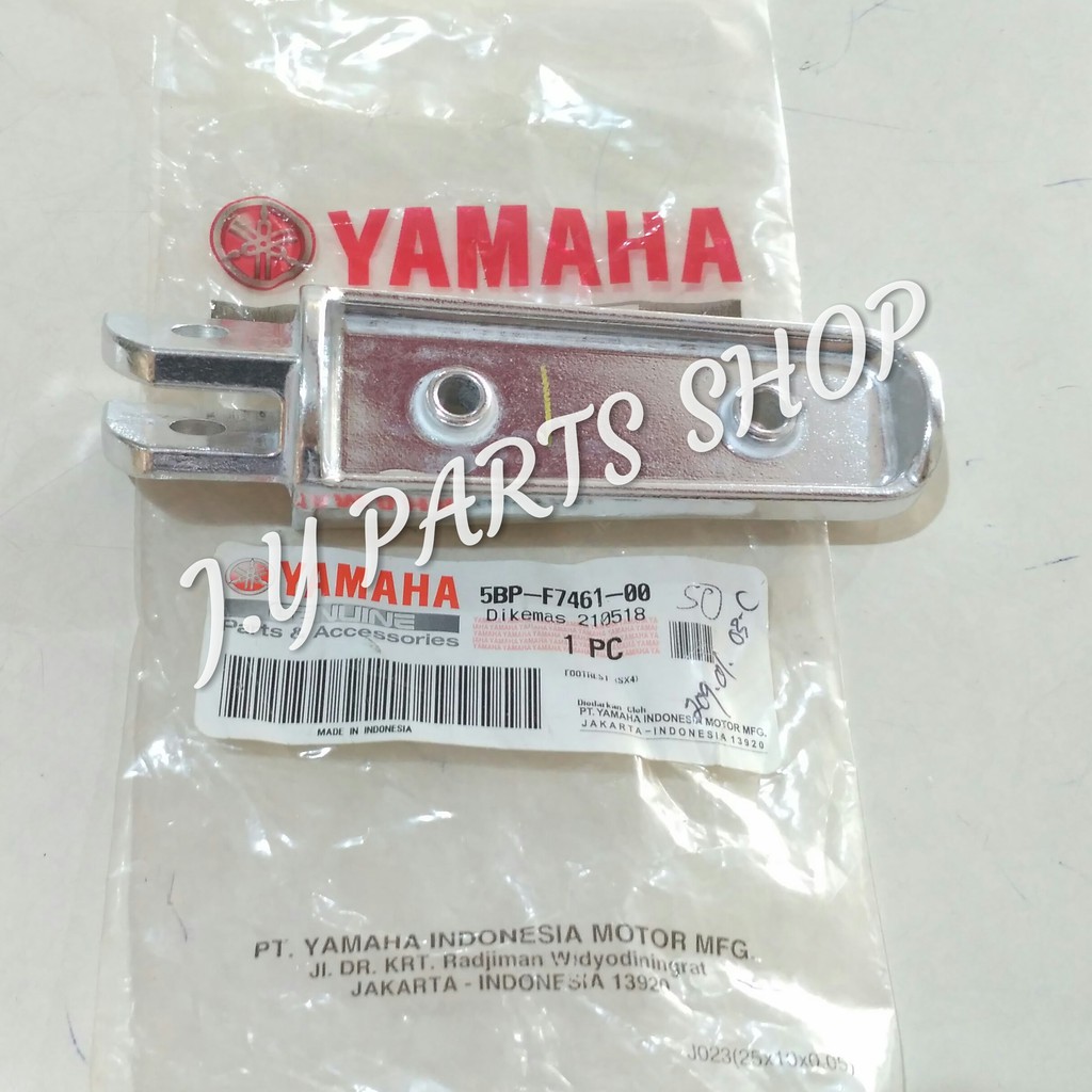 BESI FOOTSTEP FOOT STEP DEPAN KANAN SCORPIO MX KING VIXION LAMA NEW LED BK8 NVL NVA VIXION R 155 ORIGINAL YGP 5BP-F7461-00