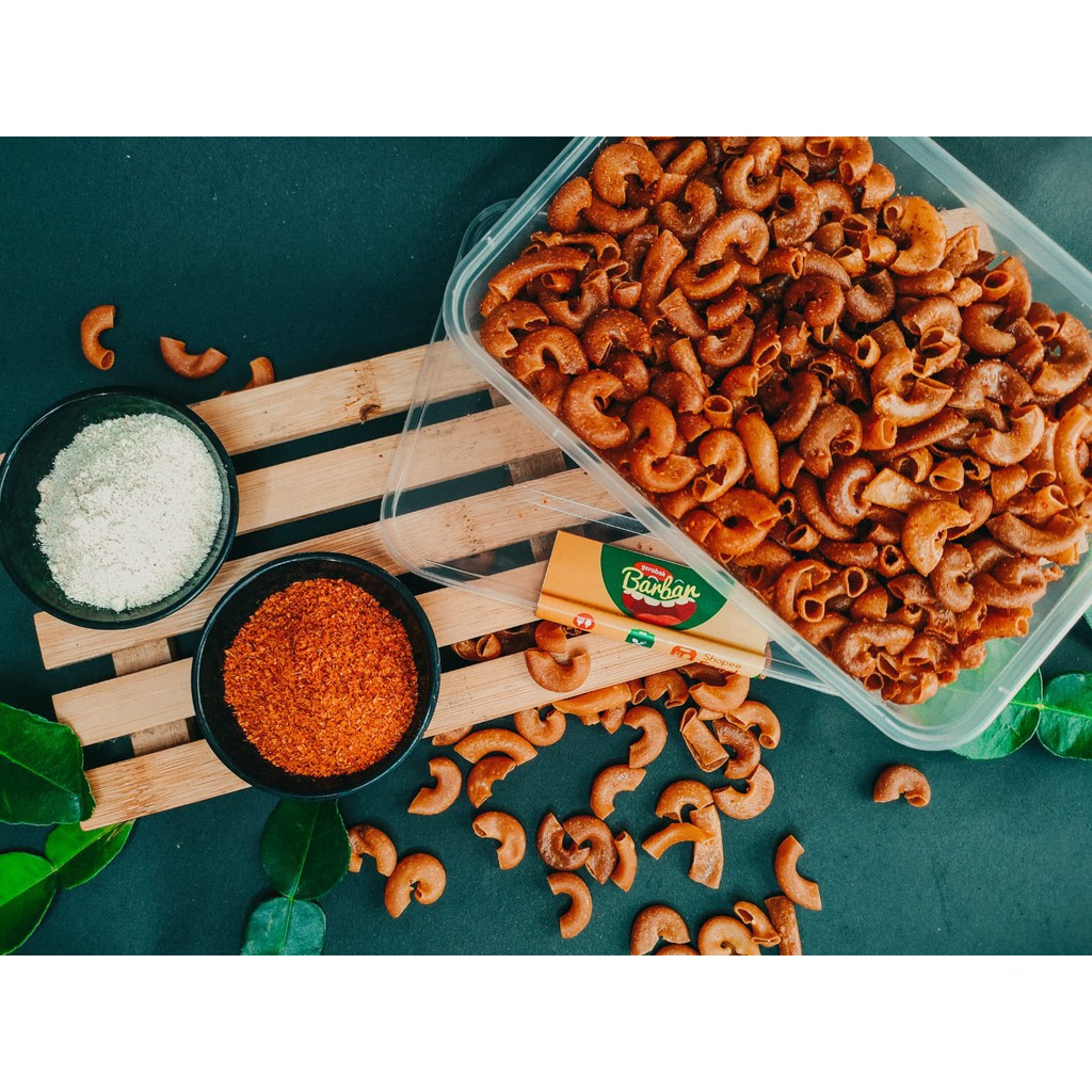 

Makaroni Bar Bar Pedas Level 0 - 5 Murah Gurih