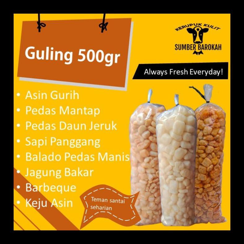 

READY! KERUPUK KULIT SAPI ASLI MATANG 500 GRAM | KRUPUK RAMBAK SAPI | JANGEK - BALADO MANIS TERMURAH