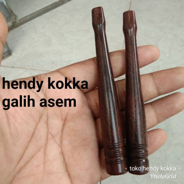 Pipa galih asem ukir