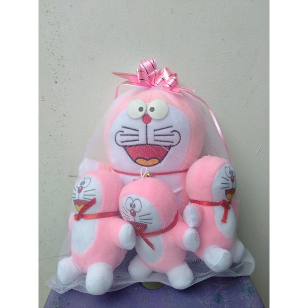 Boneka doraemon ping beranak induk 2 anak 5 TERLARIS
