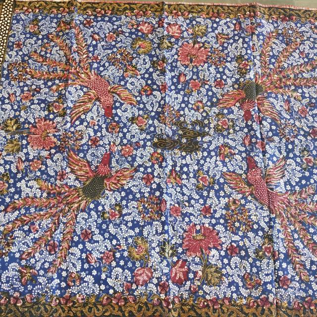 Batik lasem klasik latohan biru