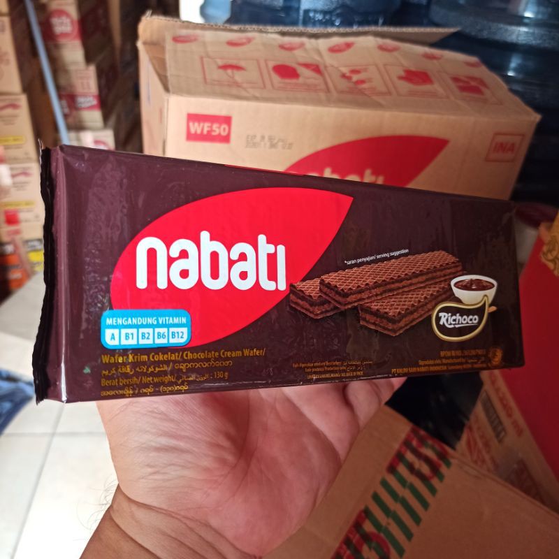 

Wafer Krim Cokelat Nabati 130g