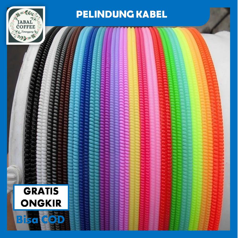 Pelindung Kabel Spiral / Pelindung Kabel Charger Universal / Pelilit Kabel Spiral Warna J113