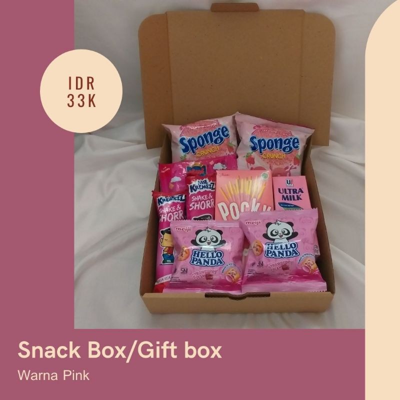 

Snack Box/Hamper Snack Box/Hamper/Kado Wisuda/Kado Ulang Tahun/Hadiah